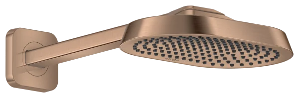 Axor Showersphere Overhead Showers 670 X 390 X 165mm Rose Gold/gold - Brushed