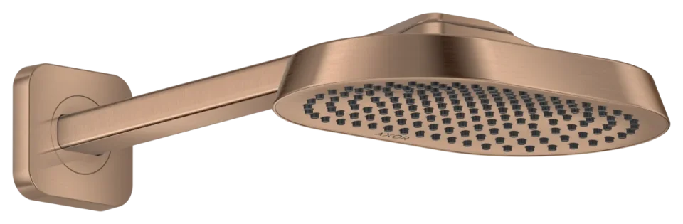 Axor Showersphere Overhead Showers 670 X 390 X 165mm Rose Gold/gold - Brushed product image - Image 1