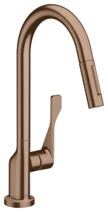 Axor Citterio Manual Kitchen Mixers 550 X 310 X 80mm Rose Gold/gold - Brushed
