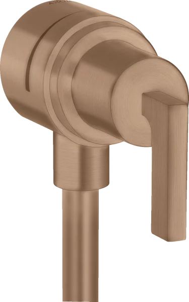 Axor Citterio Shut-off Valves 217 X 78 X 75mm Rose Gold/gold - Brushed