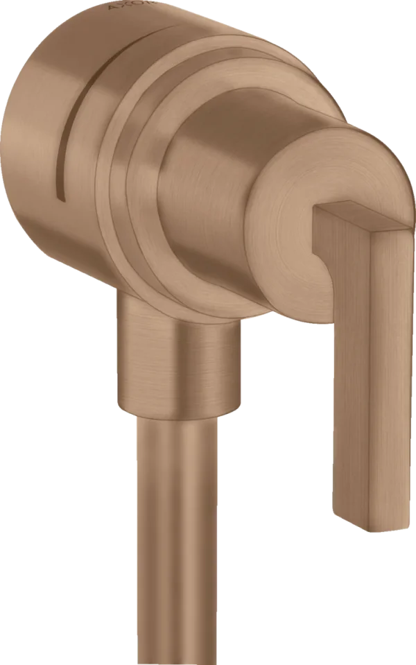 Axor Citterio Shut-off Valves 217 X 78 X 75mm Rose Gold/gold - Brushed product image - Image 1