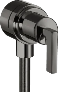 Axor Citterio Shut-off Valves 217 X 78 X 75mm Gunmetal/chrome - Polished