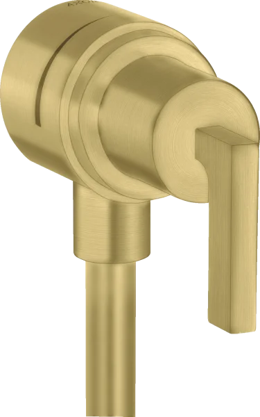 Axor Citterio Shut-off Valves 217 X 78 X 75mm Brass - Brushed
