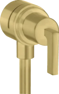 Axor Citterio Shut-off Valves 217 X 78 X 75mm Brass - Brushed