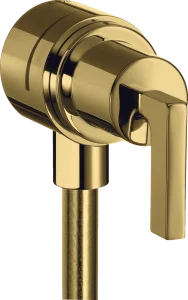 Axor Citterio Shut-off Valves 217 X 78 X 75mm Gold - Polished