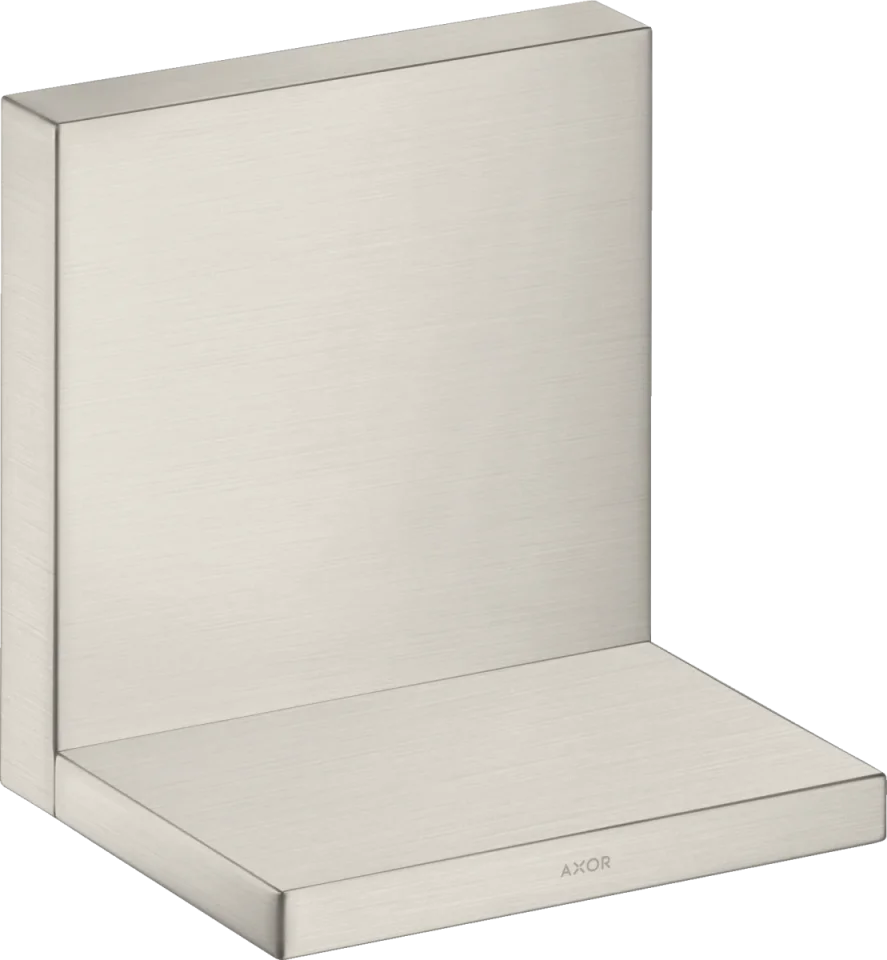 Axor Showersolutions Shelves 300 X 206 X 136mm Stainless Steel product image - Image 1