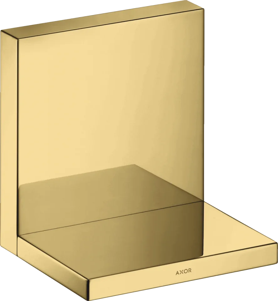 Axor Showersolutions Shelves 300 X 206 X 136mm Gold - Polished product image - Image 1