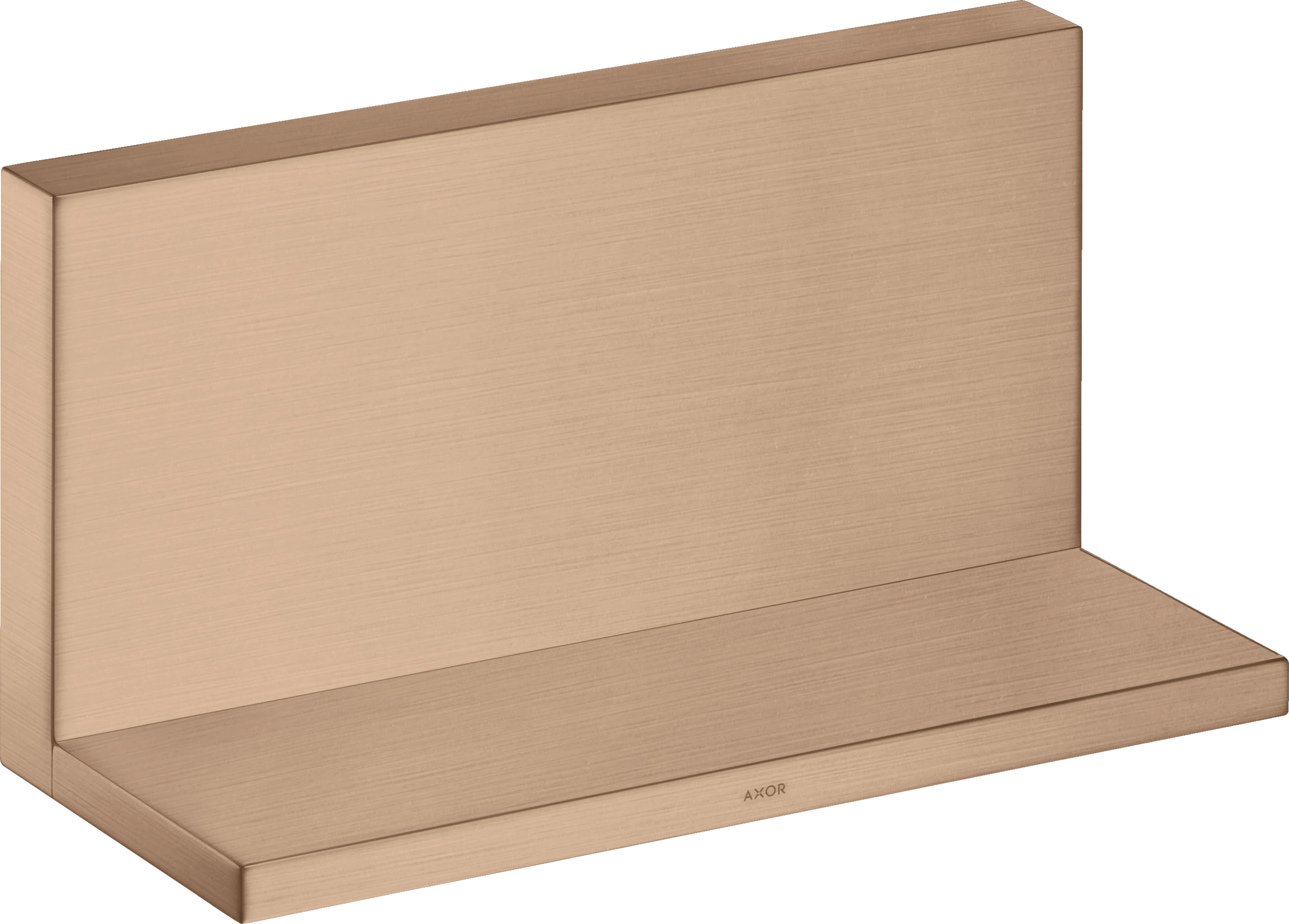Axor Showersolutions Shelves 300 X 206 X 136mm Rose Gold/gold - Brushed