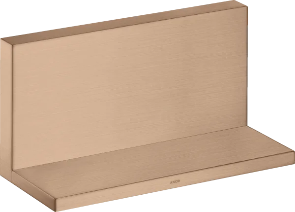 Axor Showersolutions Shelves 300 X 206 X 136mm Rose Gold/gold - Brushed
