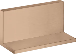 Axor Showersolutions Shelves 300 X 206 X 136mm Rose Gold/gold - Brushed