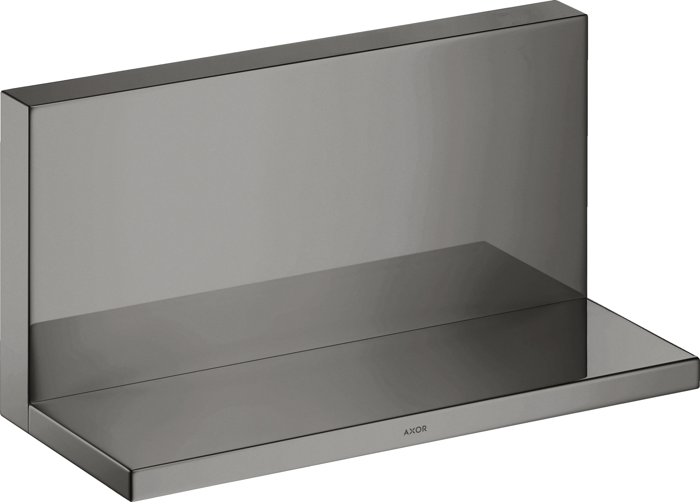 Axor Showersolutions Shelves 298 X 216 X 146mm Gunmetal/chrome - Polished