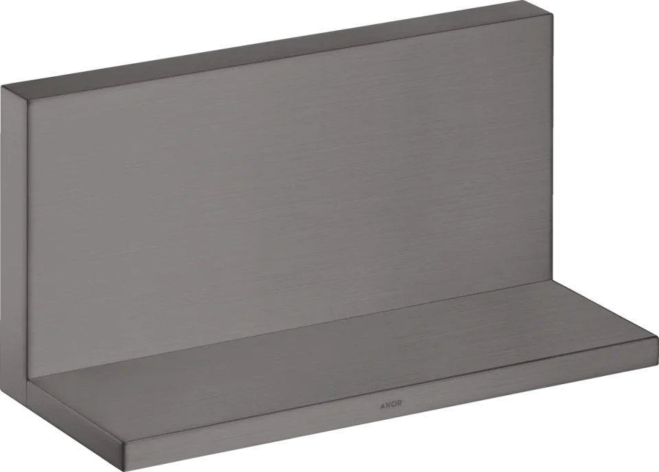 Axor Showersolutions Shelves 300 X 206 X 136mm Gunmetal/chrome - Brushed product image - Image 2