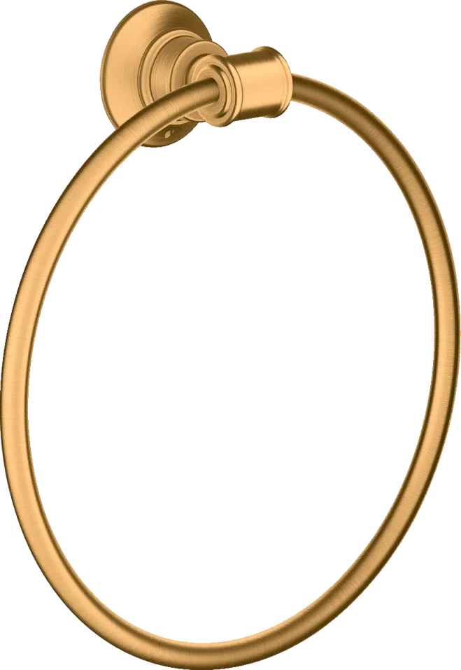 Axor Montreux Towel Ring 230 X 240 X 62mm Gold - Brushed product image - Image 2