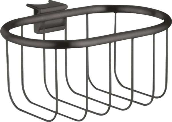 Axor Montreux Soap Dishes /-basket 260 X 167 X 102mm Gunmetal/chrome - Brushed