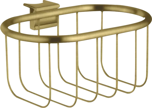Axor Montreux Soap Dishes /-basket 260 X 167 X 102mm Brass - Brushed product image - Image 1