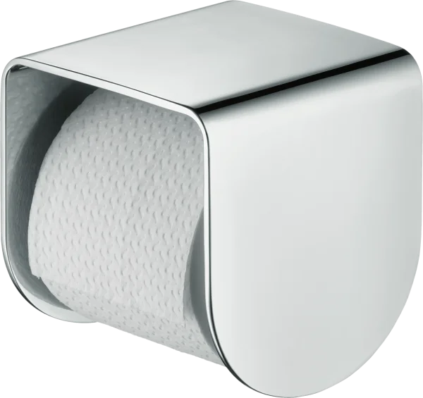 Axor Universal Softsquare Toilet Roll Holders 219 X 184 X 133mm Gold - Polished