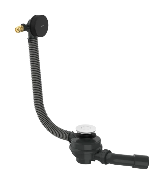 Axor Exafill Complete Set Basic Body And Finish Set With Bath Filler 501 X 263 X 128mm Black - Matt