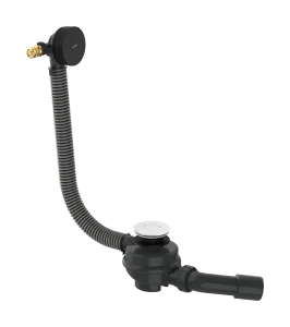 Axor Exafill Complete Set Basic Body And Finish Set With Bath Filler 501 X 263 X 128mm Black - Matt