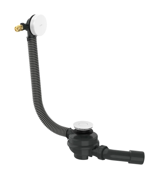 Axor Exafill Complete Set Basic Body And Finish Set With Bath Filler 501 X 263 X 128mm White - Matt