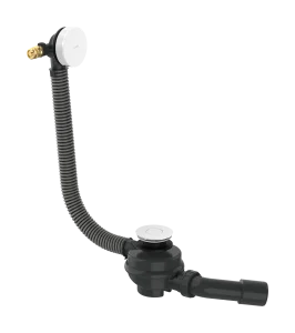 Axor Exafill Complete Set Basic Body And Finish Set With Bath Filler 501 X 263 X 128mm White - Matt