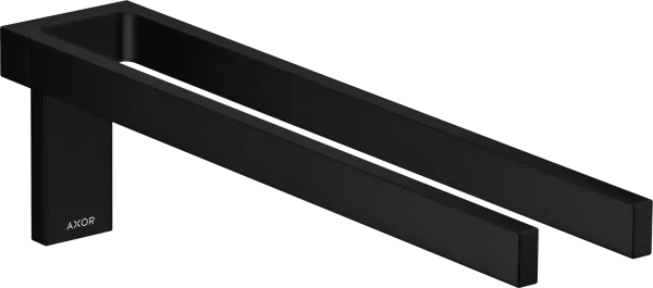 Axor Universal Rectangular Towel Holder 460 X 245 X 105mm Black - Matt