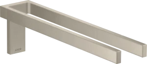 Axor Universal Rectangular Towel Holder 460 X 245 X 105mm Nickel - Brushed