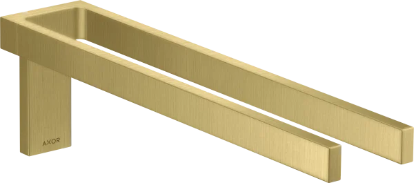 Axor Universal Rectangular Towel Holder 460 X 245 X 105mm Brass - Brushed