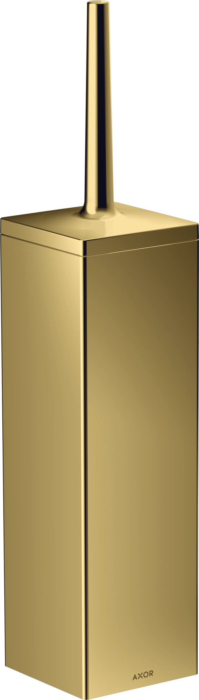 Axor Universal Rectangular Toilet Brush Holders 460 X 245 X 108mm Gold - Polished