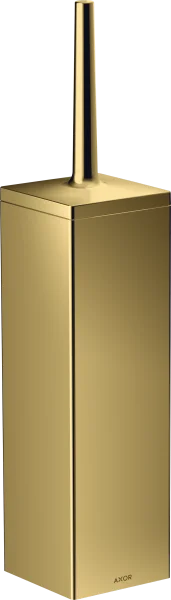 Axor Universal Rectangular Toilet Brush Holders 460 X 245 X 108mm Gold - Polished