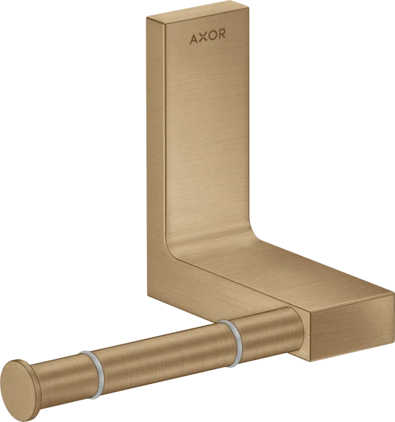 Axor Universal Rectangular Toilet Roll Holders 330 X 217 X 156mm Bronze - Brushed