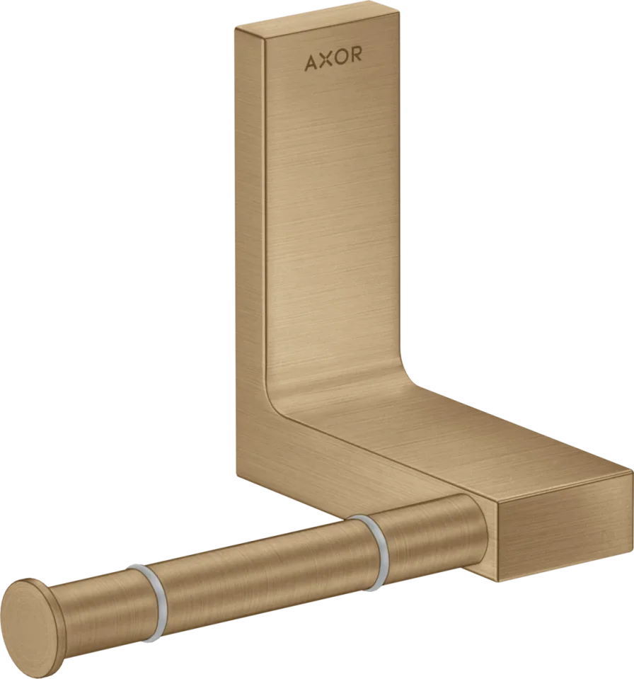 Axor Universal Rectangular Toilet Roll Holders 330 X 217 X 156mm Bronze - Brushed product image - Image 1
