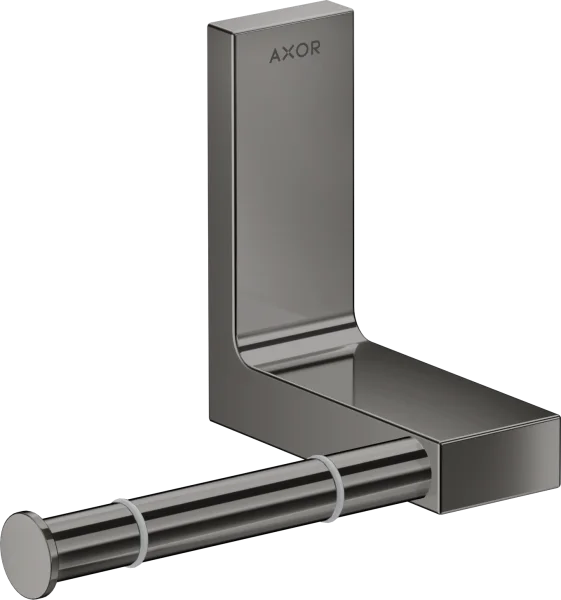 Axor Universal Rectangular Toilet Roll Holders 330 X 217 X 156mm Gunmetal/chrome - Polished