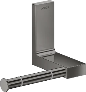Axor Universal Rectangular Toilet Roll Holders 330 X 217 X 156mm Gunmetal/chrome - Polished