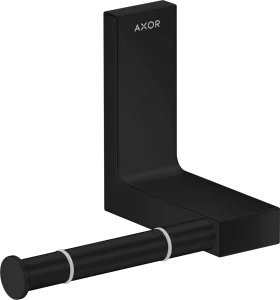 Axor Universal Rectangular Toilet Roll Holders 330 X 220 X 165mm Black - Matt