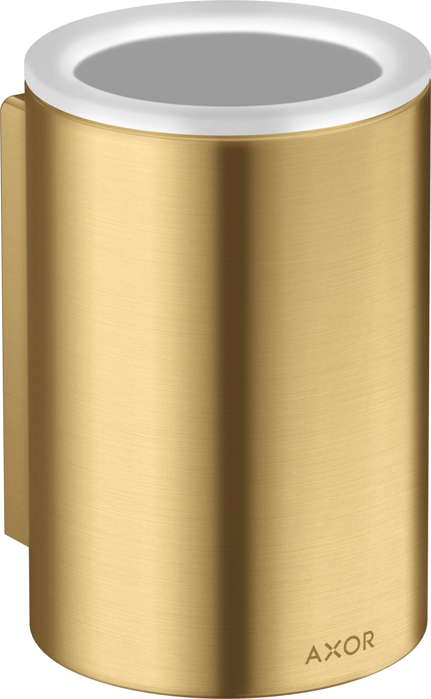 Axor Universal Circular Tooth Brush Tumbler 256 X 163 X 102mm Gold - Brushed