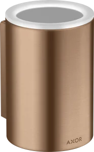 Axor Universal Circular Tooth Brush Tumbler 256 X 163 X 102mm Rose Gold/gold - Brushed product image - Image 2