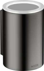 Axor Universal Circular Tooth Brush Tumbler 256 X 163 X 102mm Gunmetal/chrome - Polished