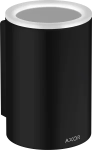 Axor Universal Circular Tooth Brush Tumbler 256 X 163 X 102mm Black - Matt