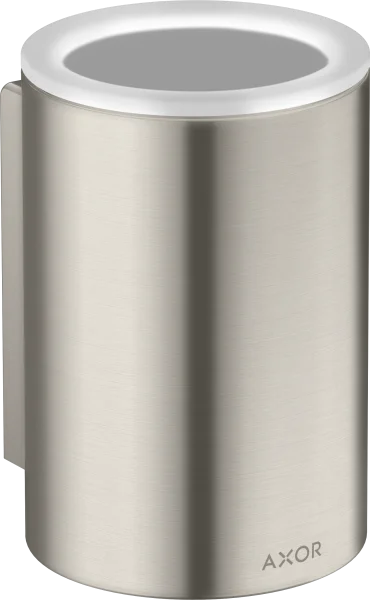 Axor Universal Circular Tooth Brush Tumbler 256 X 163 X 102mm Stainless Steel