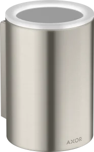 Axor Universal Circular Tooth Brush Tumbler 256 X 163 X 102mm Stainless Steel