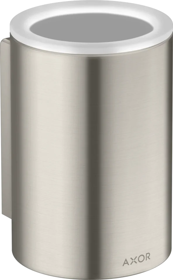 Axor Universal Circular Tooth Brush Tumbler 256 X 163 X 102mm Stainless Steel product image - Image 1