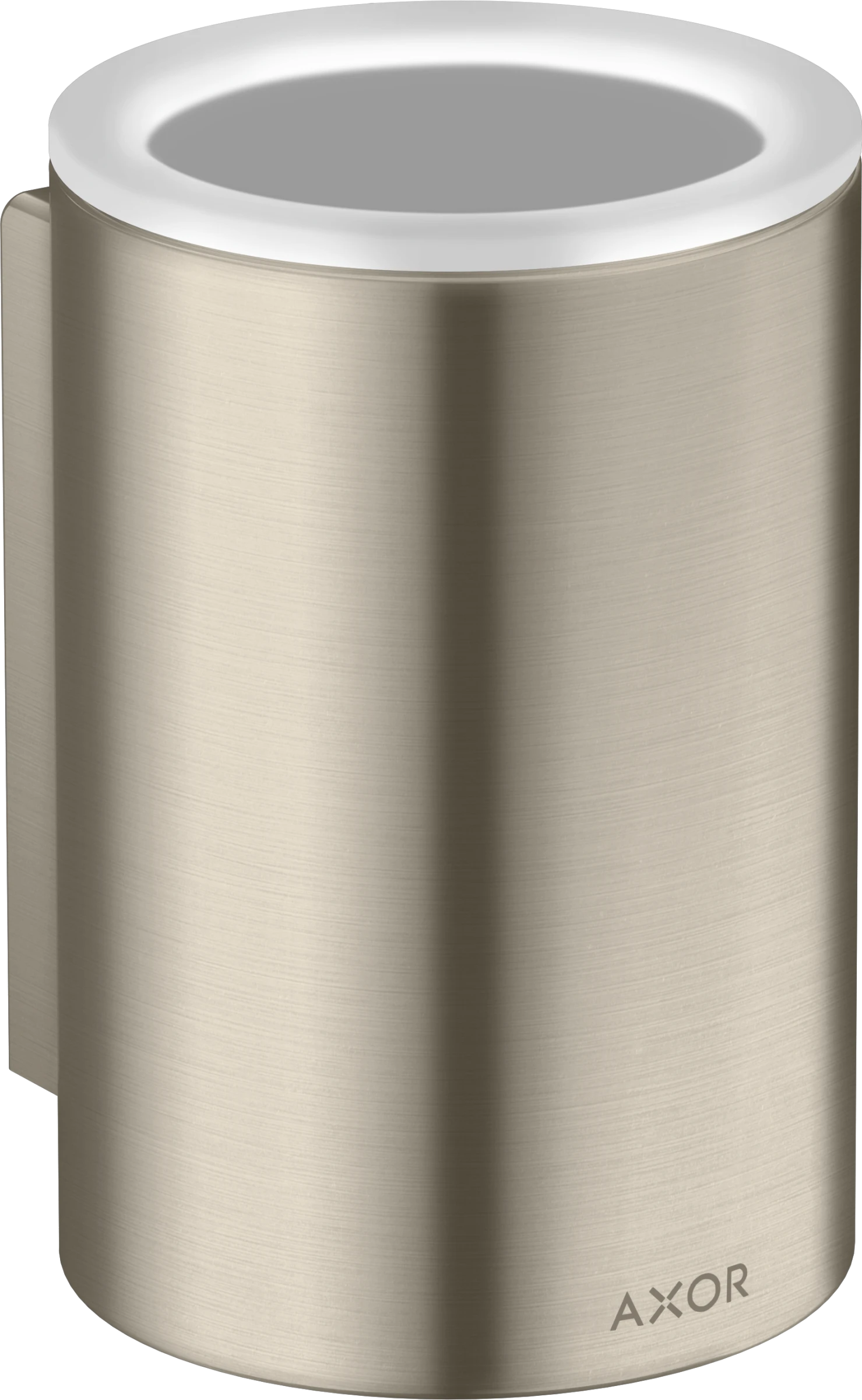 Axor Universal Circular Tooth Brush Tumbler 256 X 163 X 102mm Nickel - Brushed