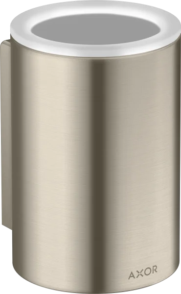 Axor Universal Circular Tooth Brush Tumbler 256 X 163 X 102mm Nickel - Brushed