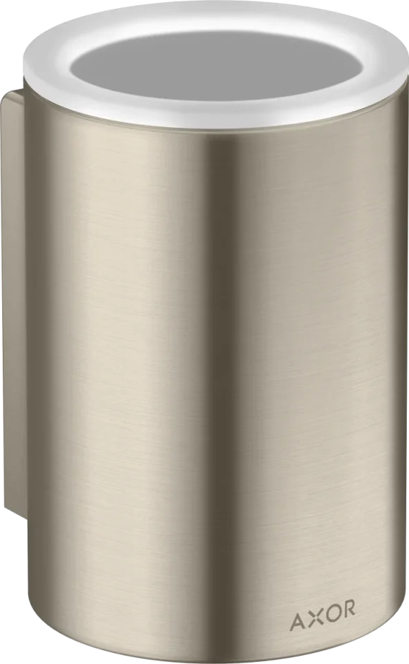 Axor Universal Circular Tooth Brush Tumbler 256 X 163 X 102mm Nickel - Brushed product image - Image 1