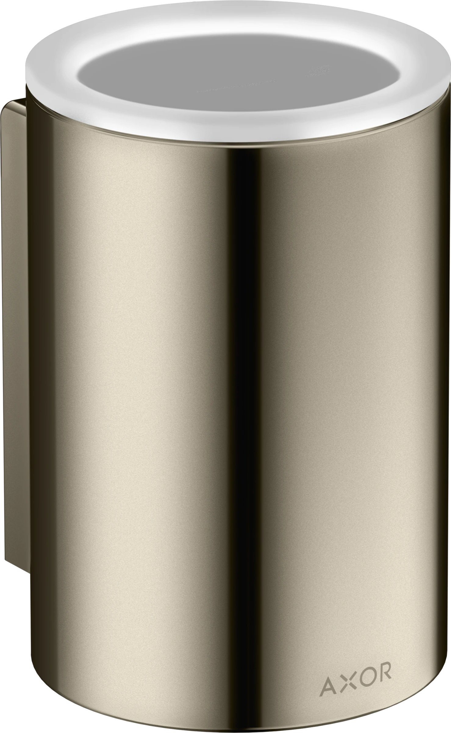 Axor Universal Circular Tooth Brush Tumbler 256 X 163 X 102mm Nickel - Polished
