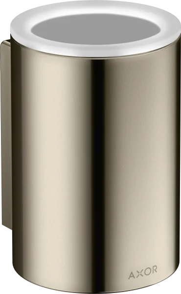 Axor Universal Circular Tooth Brush Tumbler 256 X 163 X 102mm Nickel - Polished