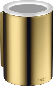 Axor Universal Circular Tooth Brush Tumbler 256 X 163 X 102mm Gold - Polished