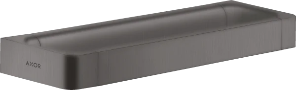 Axor Universal Softsquare Grab Rails 446 X 106 X 49mm Gunmetal/chrome - Brushed