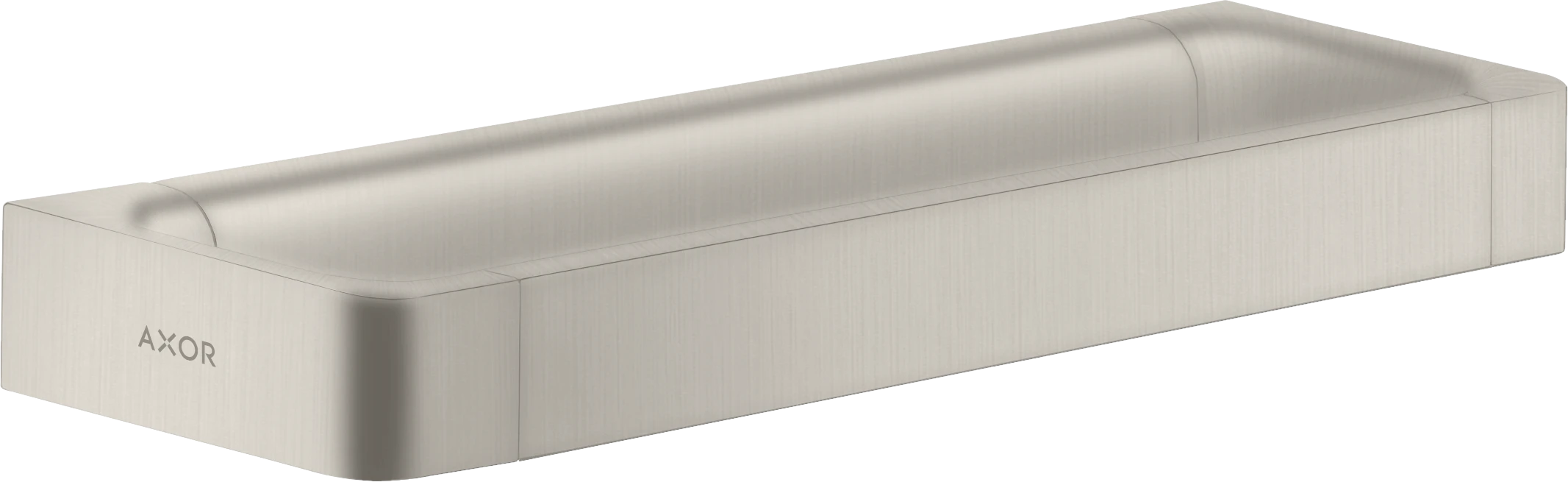 Axor Universal Softsquare Grab Rails 446 X 106 X 49mm Stainless Steel
