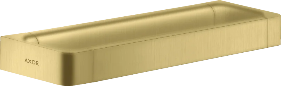 Axor Universal Softsquare Grab Rails 446 X 106 X 49mm Brass - Brushed product image - Image 1